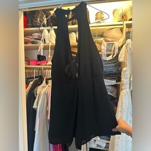 Boutique Little Black Romper Size Medium